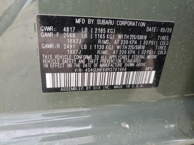 2024 SUBARU CROSSTREK #3303993709