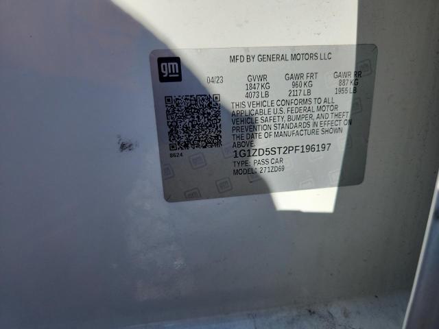 2023 CHEVROLET MALIBU LT - 1G1ZD5ST2PF196197