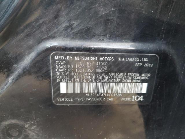 2020 MITSUBISHI MIRAGE G4 ML32F4FJ7LHF01686