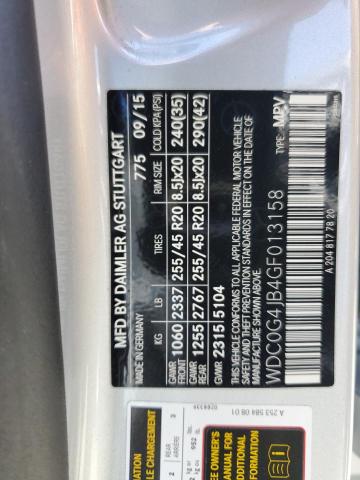 2016 MERCEDES-BENZ GLC 300 WDC0G4JB4GF013158