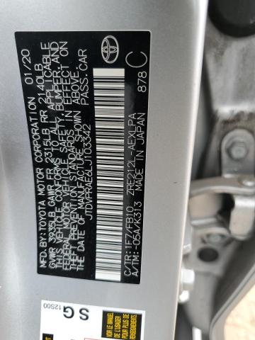 2020 TOYOTA COROLLA LE - JTDVPRAE6LJ103342