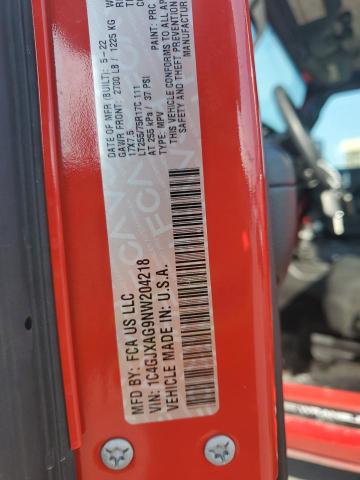 2022 JEEP WRANGLER SPORT 1C4GJXAG9NW204218