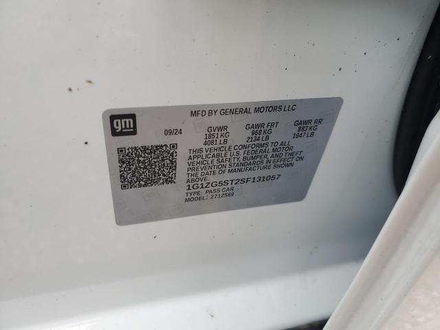 2025 CHEVROLET MALIBU RS 1G1ZG5ST2SF131057