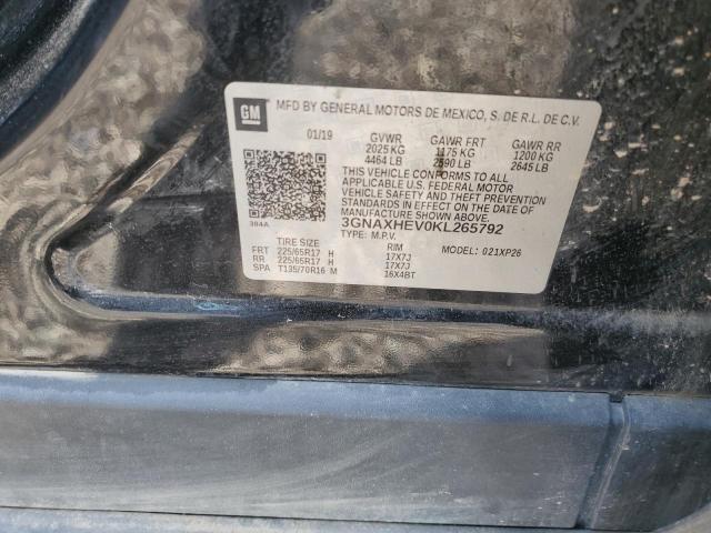 2019 CHEVROLET EQUINOX LS 3GNAXHEV0KL265792