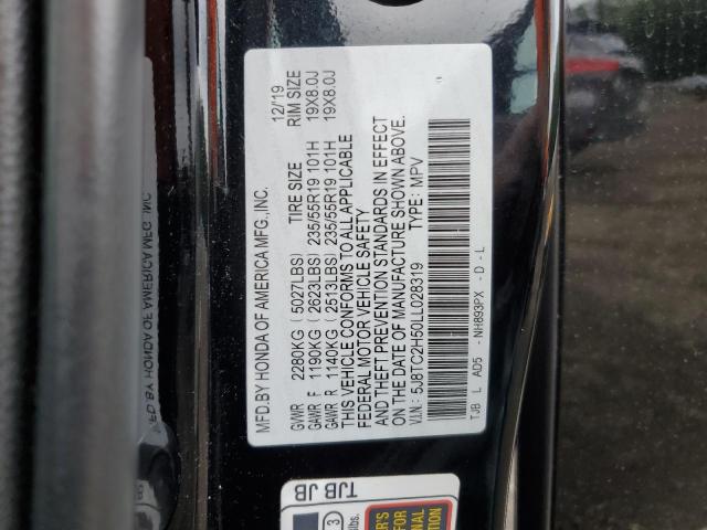 2020 ACURA RDX TECHNO 5J8TC2H50LL028319
