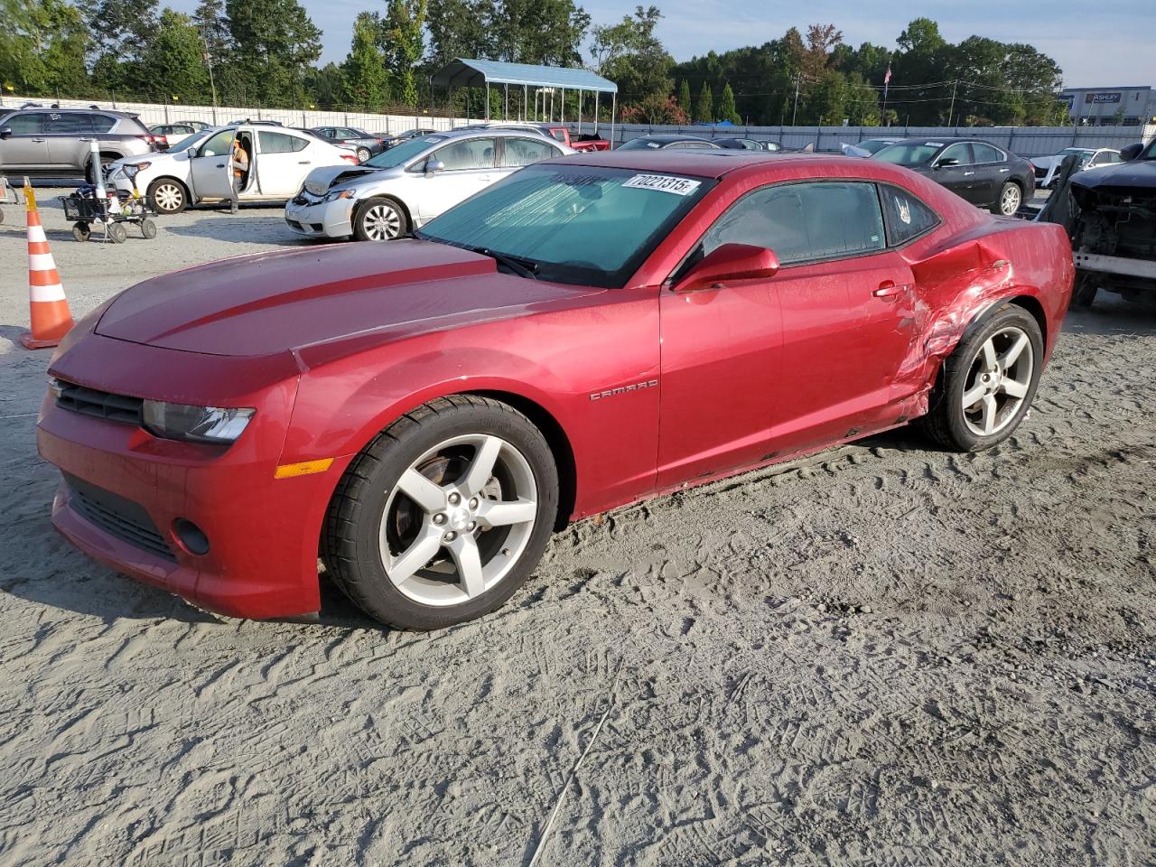 Lot #3285625293 2015 CHEVROLET CAMARO LT