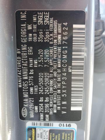 2021 KIA TELLURIDE - 5XYP34HC0MG176624