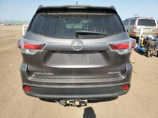 2016 TOYOTA HIGHLANDER 5TDJKRFH6GS263309