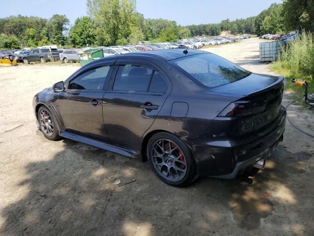 MITSUBISHI LANCER EVO 2013 gray sedan 4d gas JA32W5FV9DU020672 photo #3