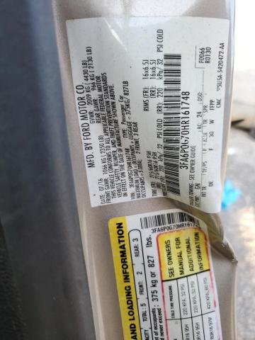 2017 FORD FUSION S 3FA6P0G70HR161748