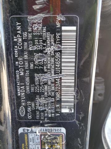 2020 HYUNDAI TUCSON SE KM8J23A45LU146596