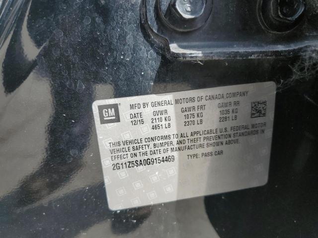 2016 CHEVROLET IMPALA LS 2G11Z5SA0G9154469