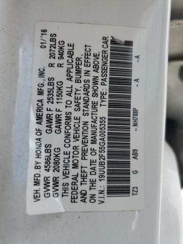 2016 ACURA TLX TECH 19UUB2F55GA005355