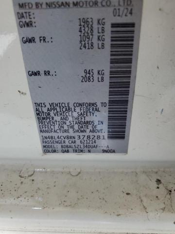 2024 NISSAN ALTIMA SR - 1N4BL4CV8RN378281
