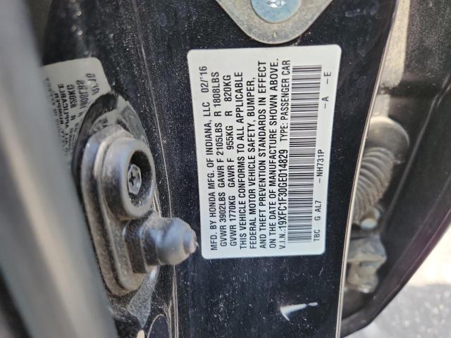 2016 HONDA CIVIC EX 19XFC1F30GE014829
