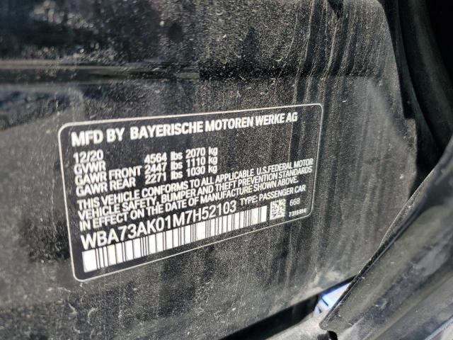 2021 BMW 228XI WBA73AK01M7H52103