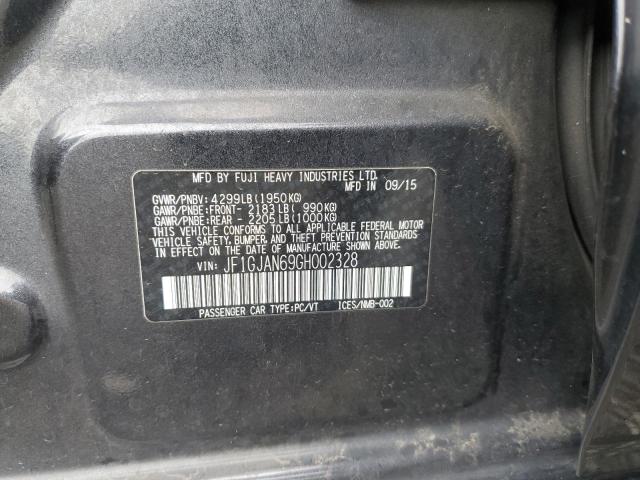 2016 SUBARU IMPREZA LI JF1GJAN69GH002328
