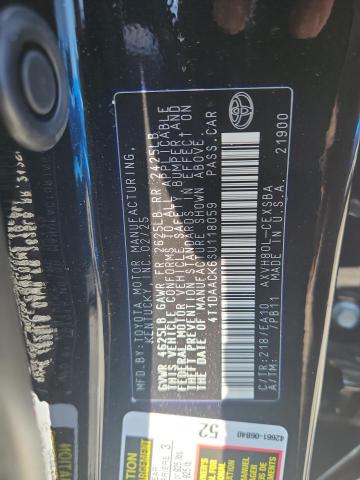 2025 TOYOTA CAMRY XSE 4T1DAACK6SU118059