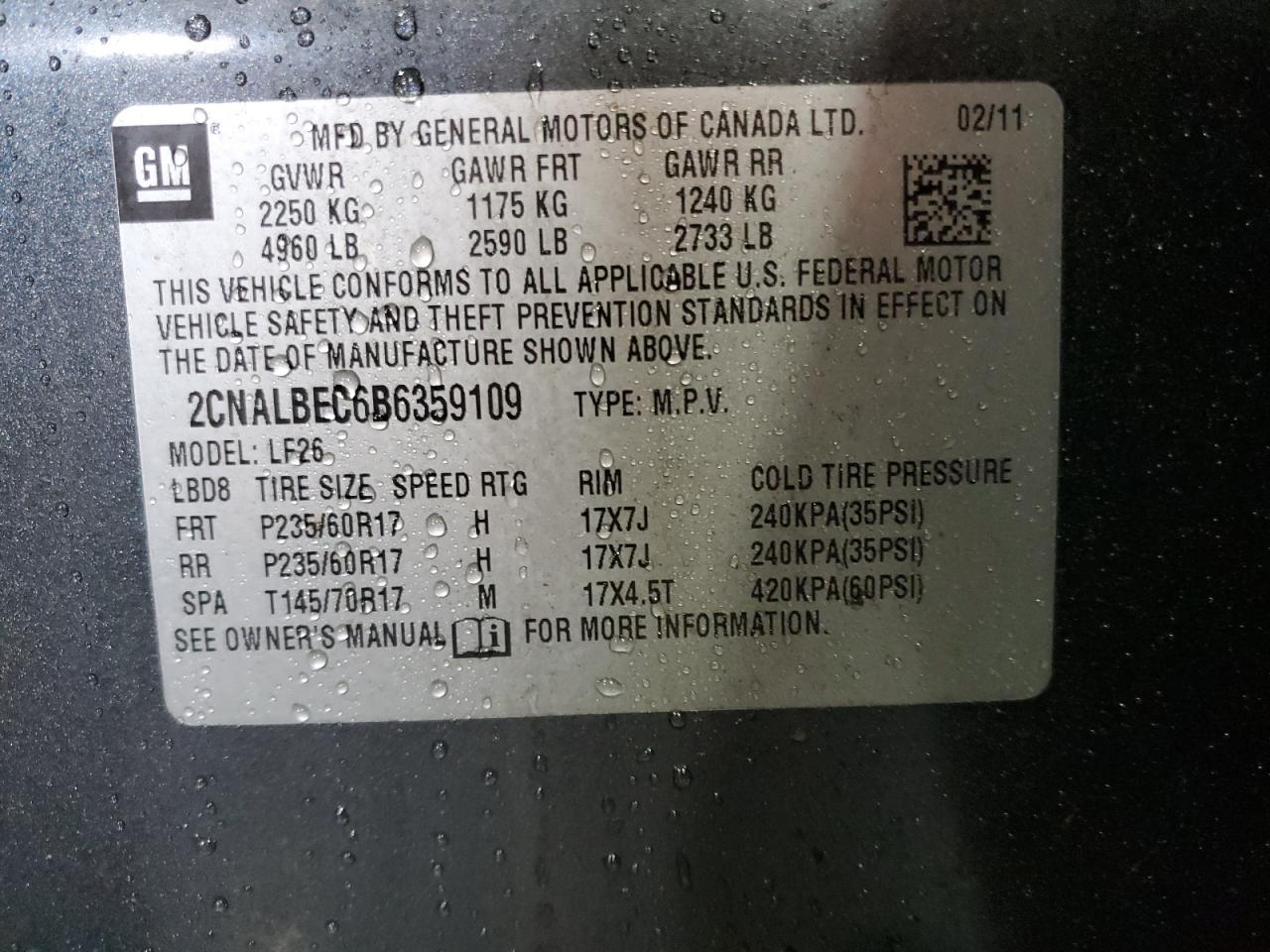 CHEVROLET EQUINOX LS