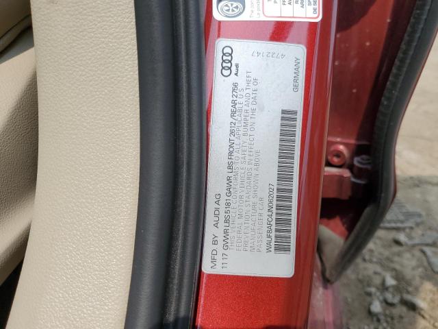2018 AUDI A6 PREMIUM WAUF8AFC4JN062027