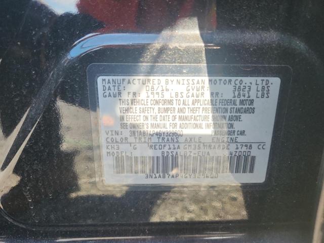 2016 NISSAN SENTRA S - 3N1AB7AP4GY329600