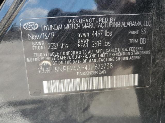 2018 HYUNDAI SONATA SE - 5NPE24AF4JH672738