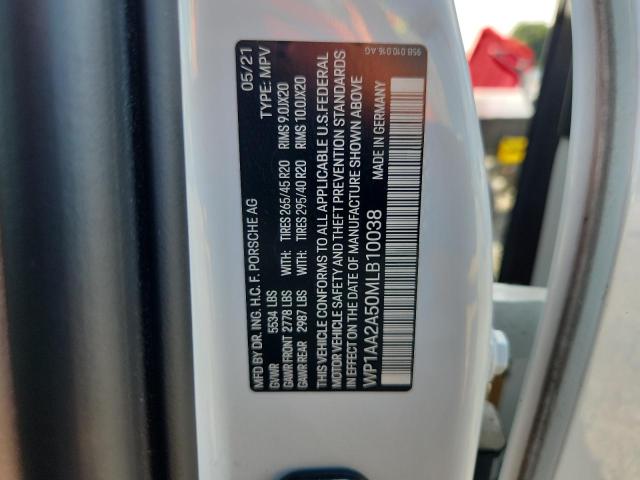 2021 PORSCHE MACAN - WP1AA2A50MLB10038