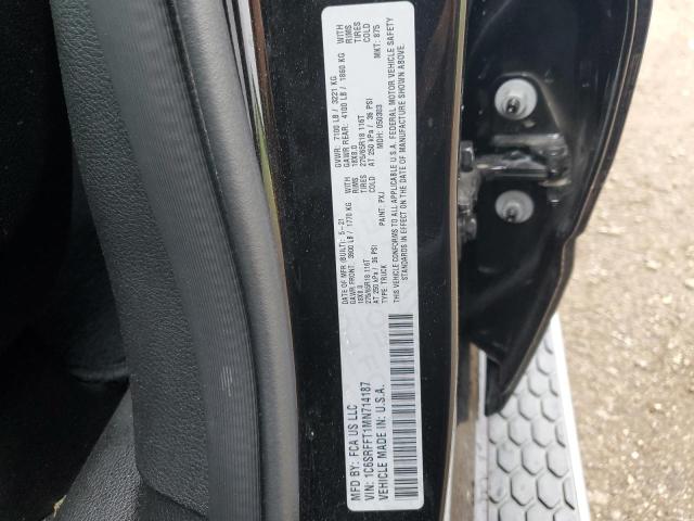 2021 RAM 1500 BIG H 1C6SRFFT1MN714187