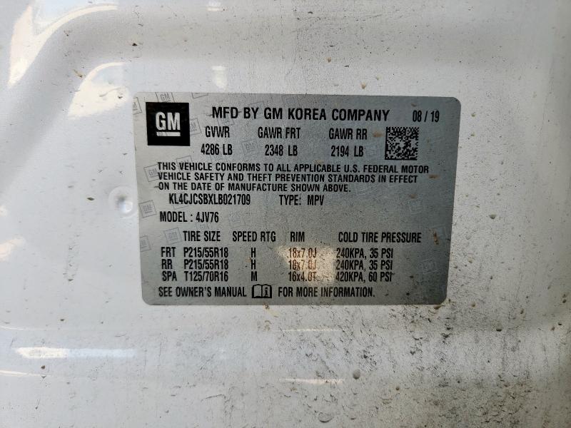2020 BUICK ENCORE ESS KL4CJCSBXLB021709