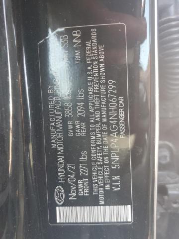 2022 HYUNDAI ELANTRA LI 5NPLP4AG4NH067299