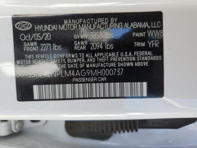 2021 HYUNDAI ELANTRA SE #3258892799