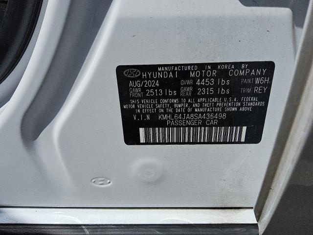 2025 HYUNDAI SONATA SEL KMHL64JA8SA436498