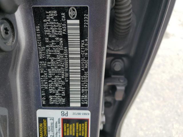 2016 TOYOTA CAMRY LE 4T1BF1FK6GU546564