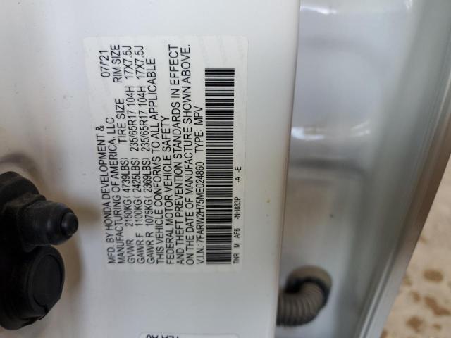 2021 HONDA CR-V SE 7FARW2H75ME024860