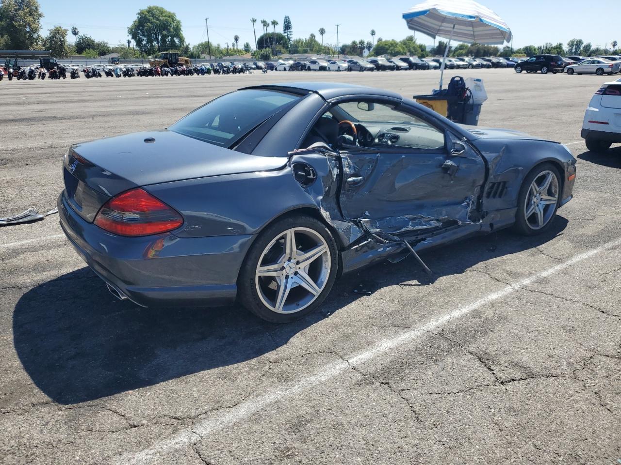 Lot #3255393414 2009 MERCEDES-BENZ SL 550