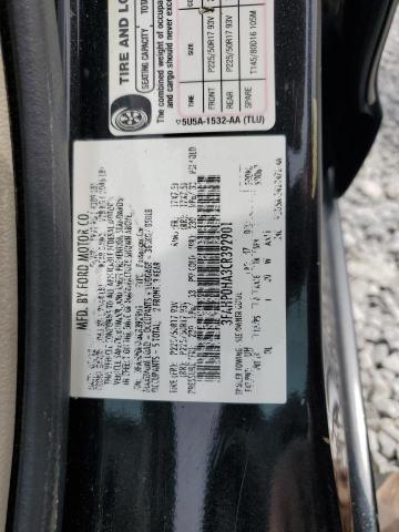 2012 FORD FUSION SE - 3FAHP0HA3CR392901