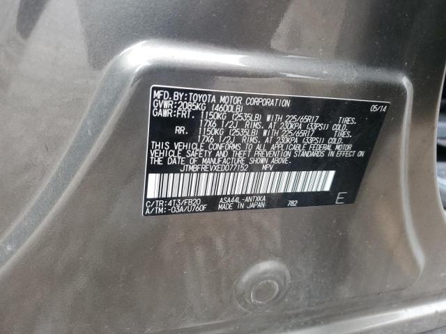 2014 TOYOTA RAV4 LE - JTMBFREVXED077152