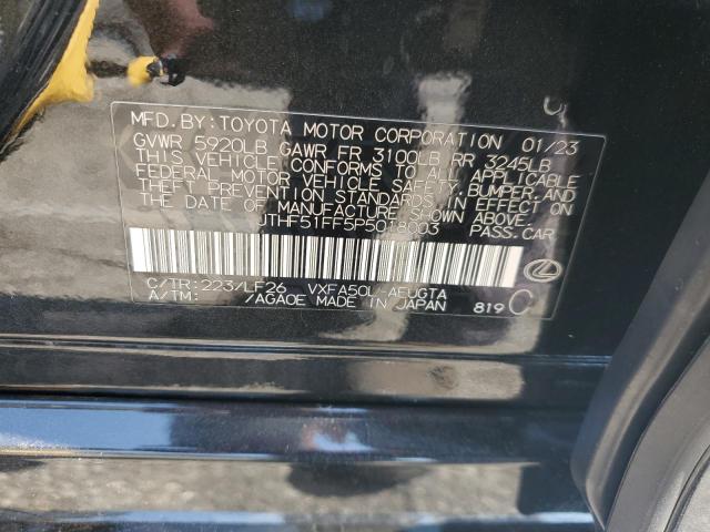 2023 LEXUS LS 500 BASE JTHF51FF5P5018003