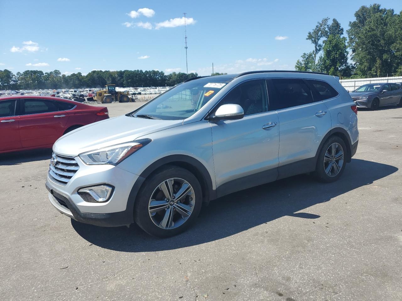 Lot #3236921523 2015 HYUNDAI SANTA FE GLS