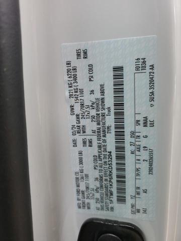 2024 FORD F150 XL - 1FTMF1KP6RKD53294