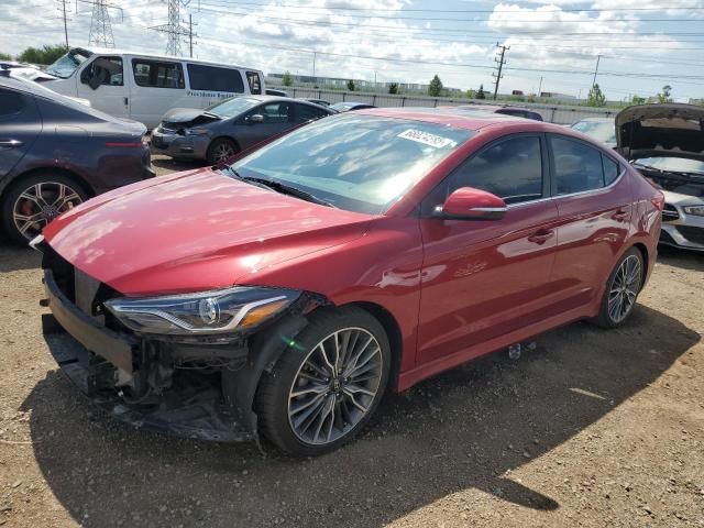 2018 HYUNDAI ELANTRA SP KMHD04LB9JU528499