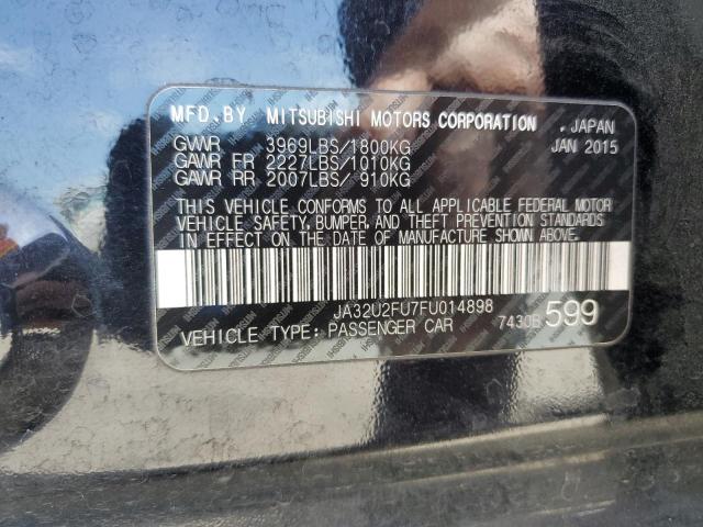 2015 MITSUBISHI LANCER ES JA32U2FU7FU014898