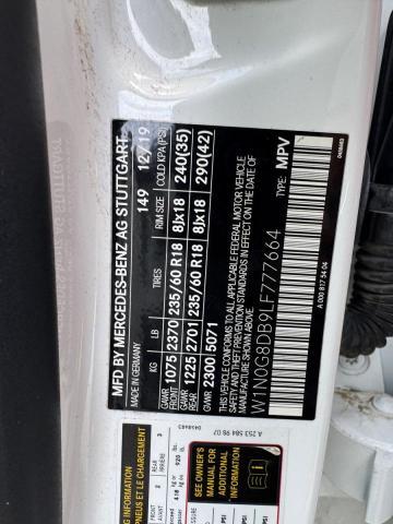 2020 MERCEDES-BENZ GLC 300 W1N0G8DB9LF777664