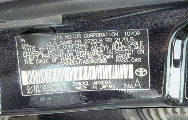 2010 TOYOTA PRIUS - JTDKN3DU1A5082088