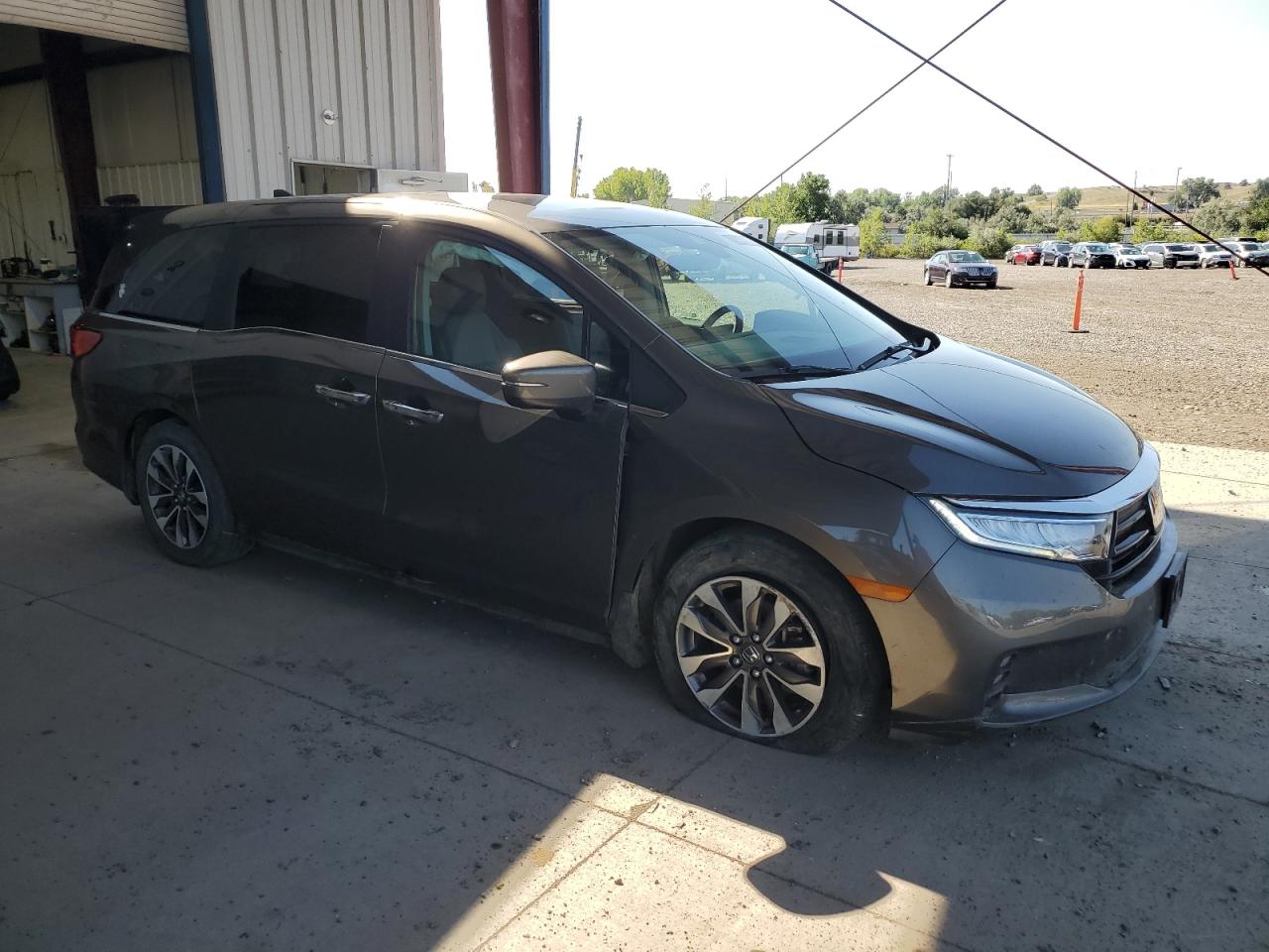 Lot #3213400756 2022 HONDA ODYSSEY EXL