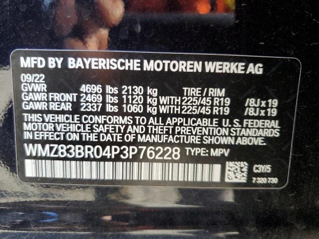 2023 MINI COOPER S COUNTRYMAN ALL4 WMZ83BR04P3P76228