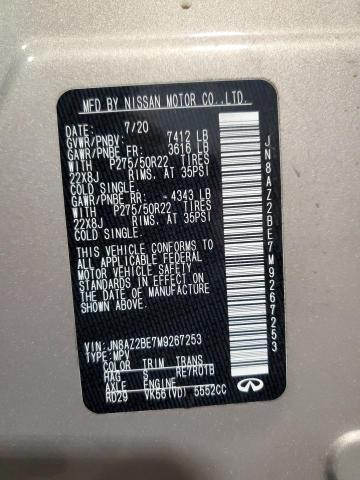 2021 INFINITI QX80 SENSO - JN8AZ2BE7M9267253