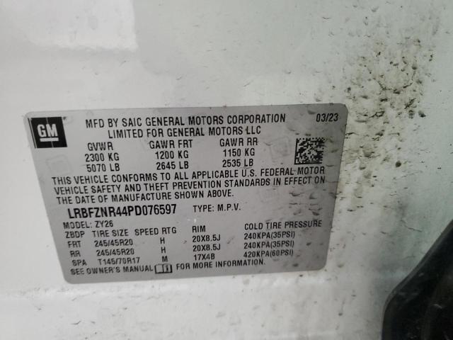 2023 BUICK ENVISION E LRBFZNR44PD076597