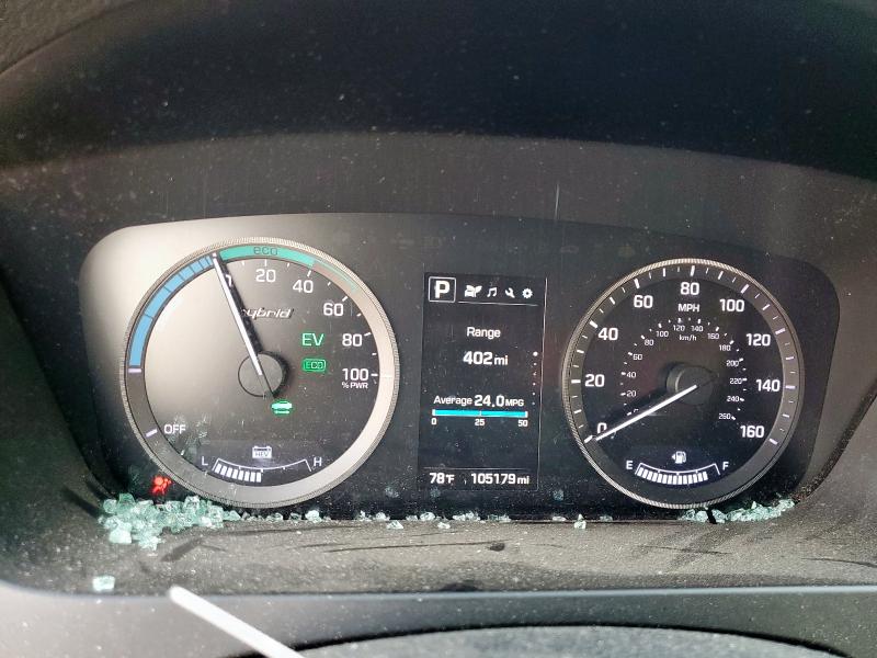 2017 HYUNDAI SONATA HYB - KMHE24L10HA056341