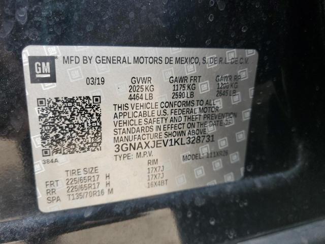 2019 CHEVROLET EQUINOX LT #3255395403